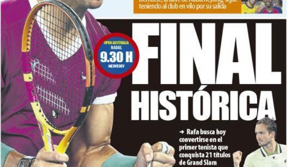 Portada Mundo Deportivo (30/01/22)