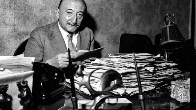 Wenceslao Fernández Flórez, escritor.