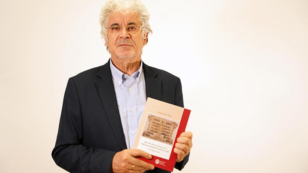 El profesor y escritor Antonio García Madrid