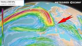La situación atmósferica en España a comienzos de mes. Meteored.