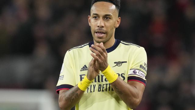 Pierre-Emerick Aubameyang, con la camiseta del Arsenal FC.