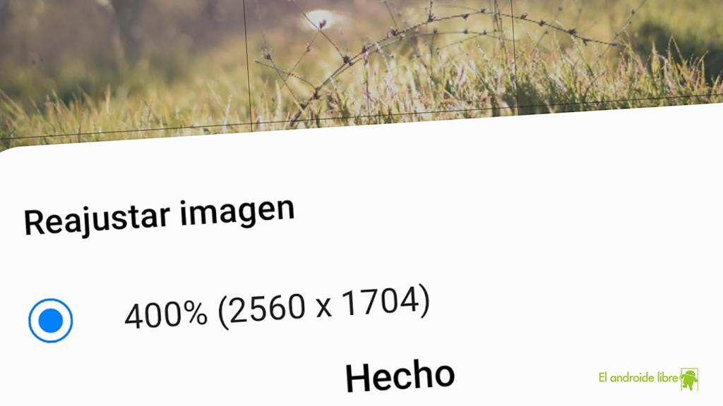 Amplía por cuatro veces una imagen con la app Galería de Samsung