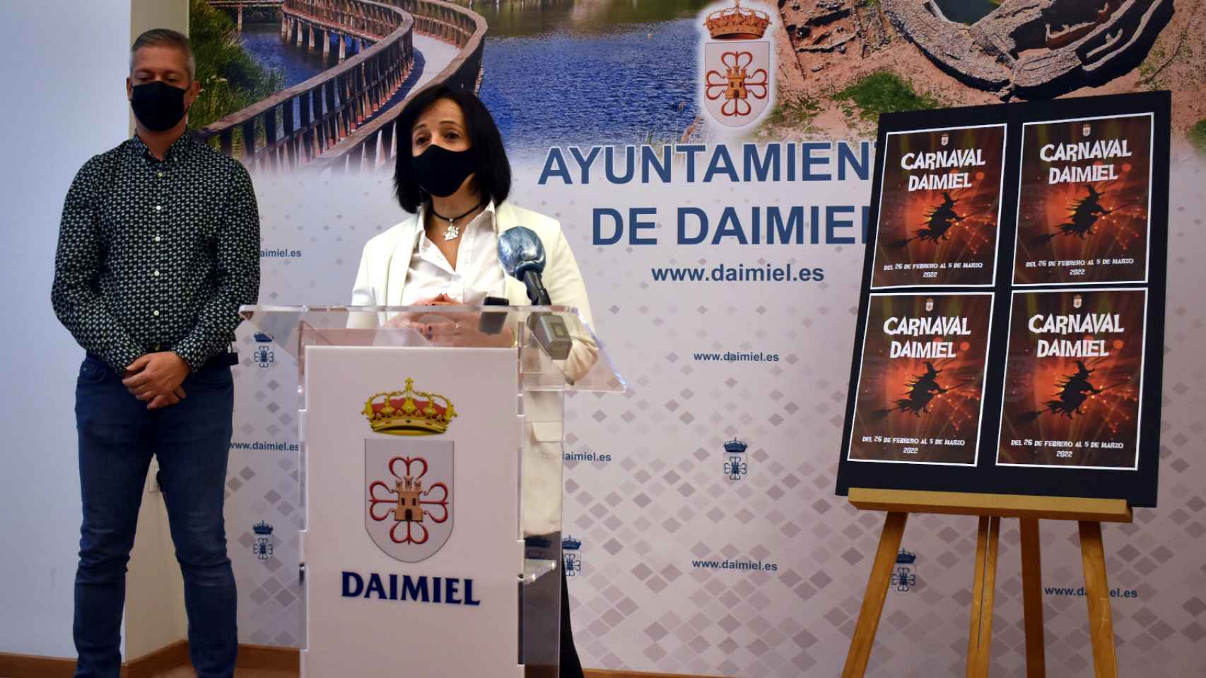Presentación del Carnaval de Daimiel 2022. Foto: Ayuntamiento de Daimiel