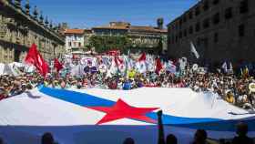 Manifestación independentista gallega.