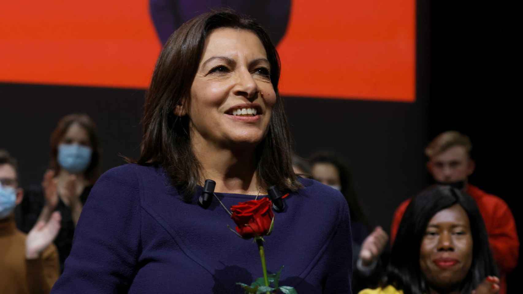 Anne Hidalgo, candidata socialista a la presidencia francesa.