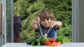 La alimentación sana y variada juega un papel importante en la infancia