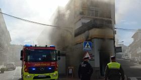 Imagen del incendio en Alhaurín de la Torre.