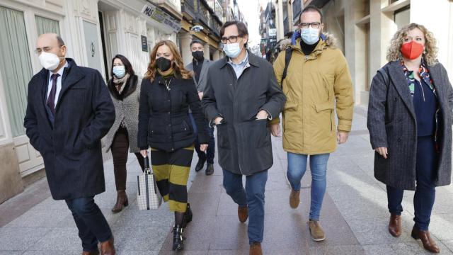 Salvador Illa se reúne con colectivos sanitarios de Soria / Concha Ortega ICAL