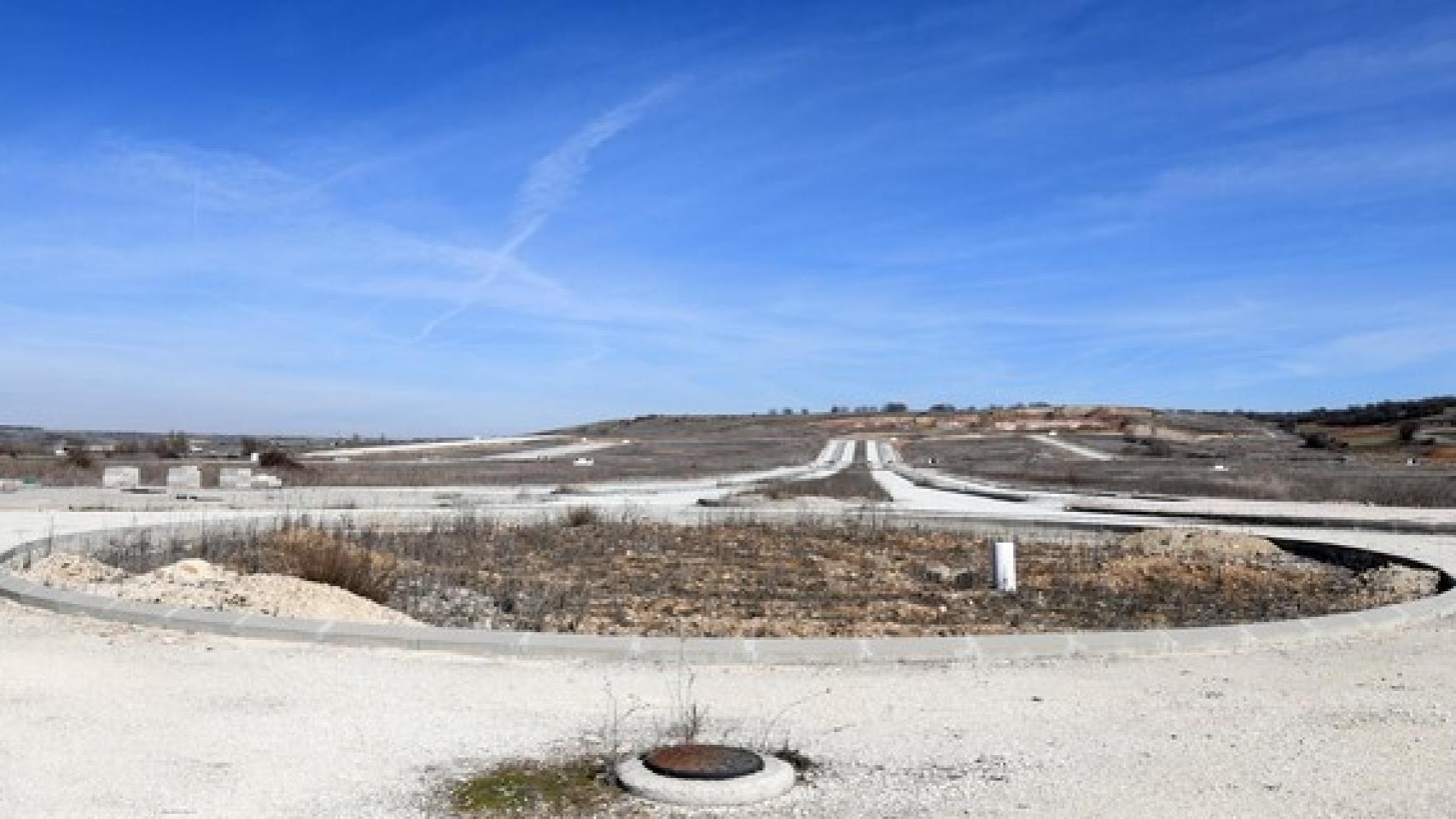 Imagen de archivo de los terrenos donde se ubicará el Parque Tecnológico de Burgos.