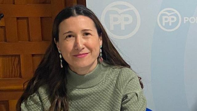 María de la Calle en una fotografía de archivo cuando aún era concejal del PP en Toro