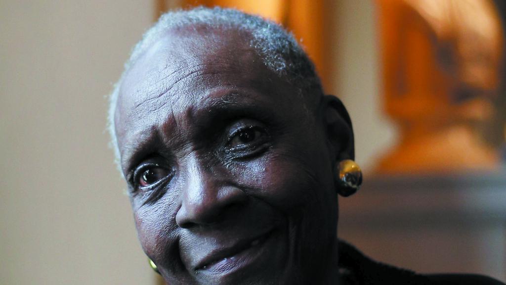 Maryse Condé, autora de 'Yo, Tituba, la bruja negra de Salem' (Impedimenta). Foto: France Presse