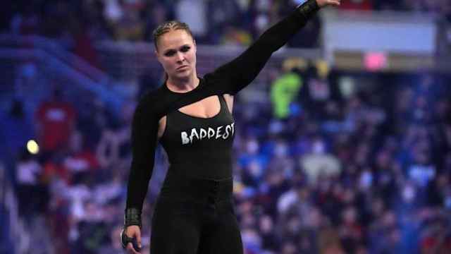 Ronda Rousey, en su regreso a la WWE tras su maternidad