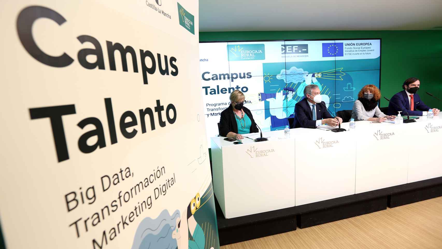 Este jueves se ha presentado en Toledo una nueva edición de 'Campus Talento'.