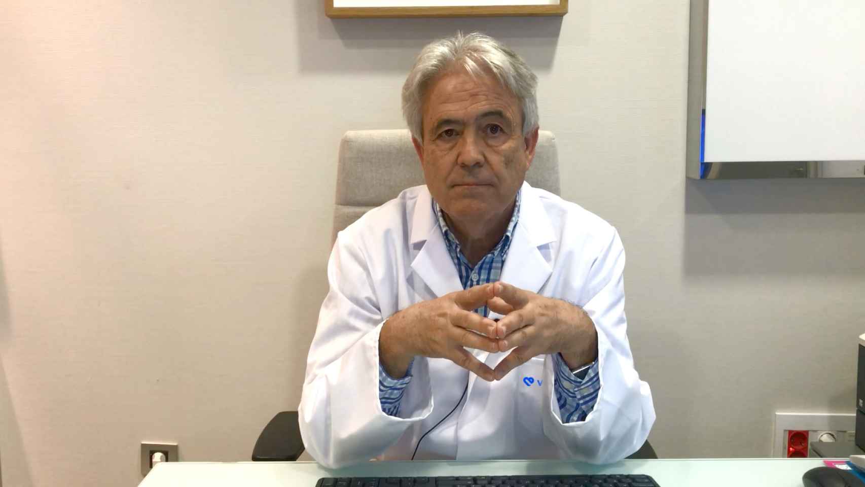 Emilio Alba, director de Oncología del Clínico y Carlos Haya, en una imagen.