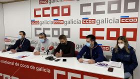 CCOO, CIG y representantes de los trabajadores de Esteve Teijin en Galicia denuncian incumplimientos en el contrato.