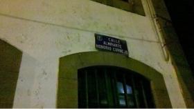 Calle que militares antifranquistas piden que cambie de nombre.