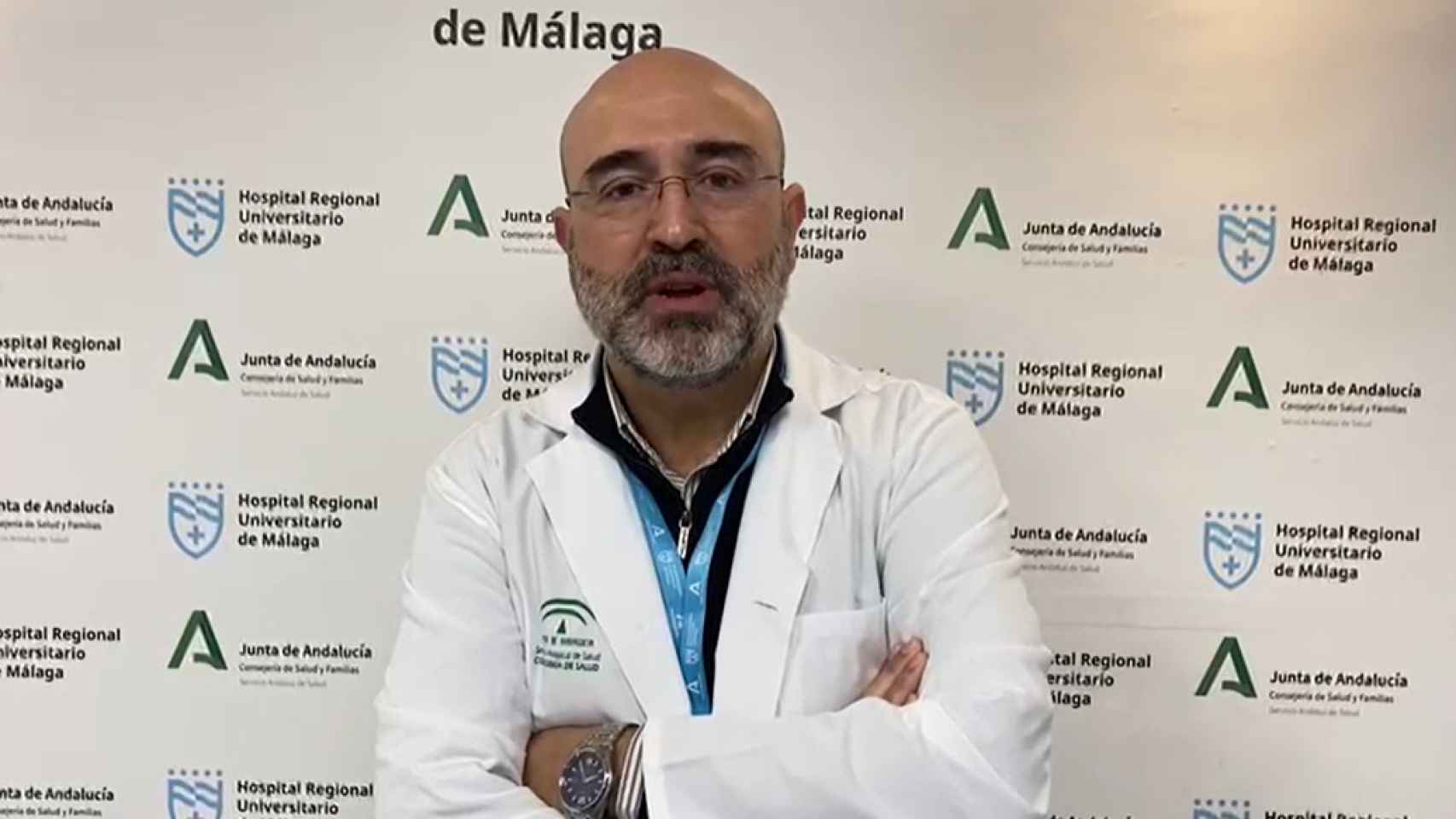 Antonio Rueda, jefe de servicio de Oncología médica del Regional de Málaga.