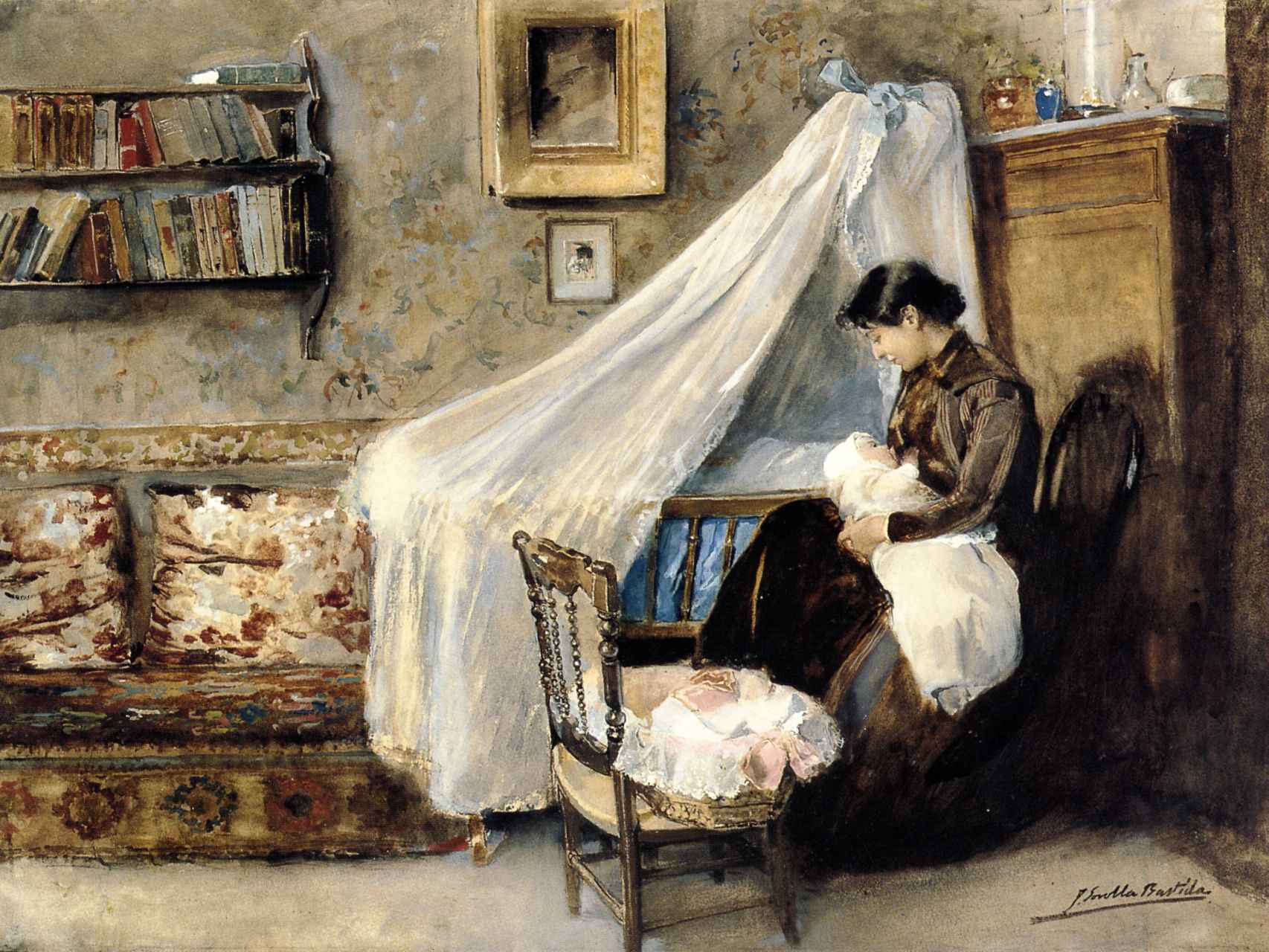 'El primer hijo', 1890
