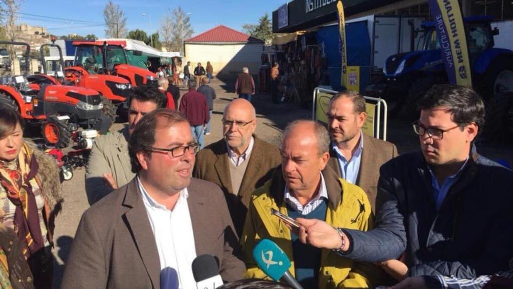 Casero en un acto público en Extremadura.