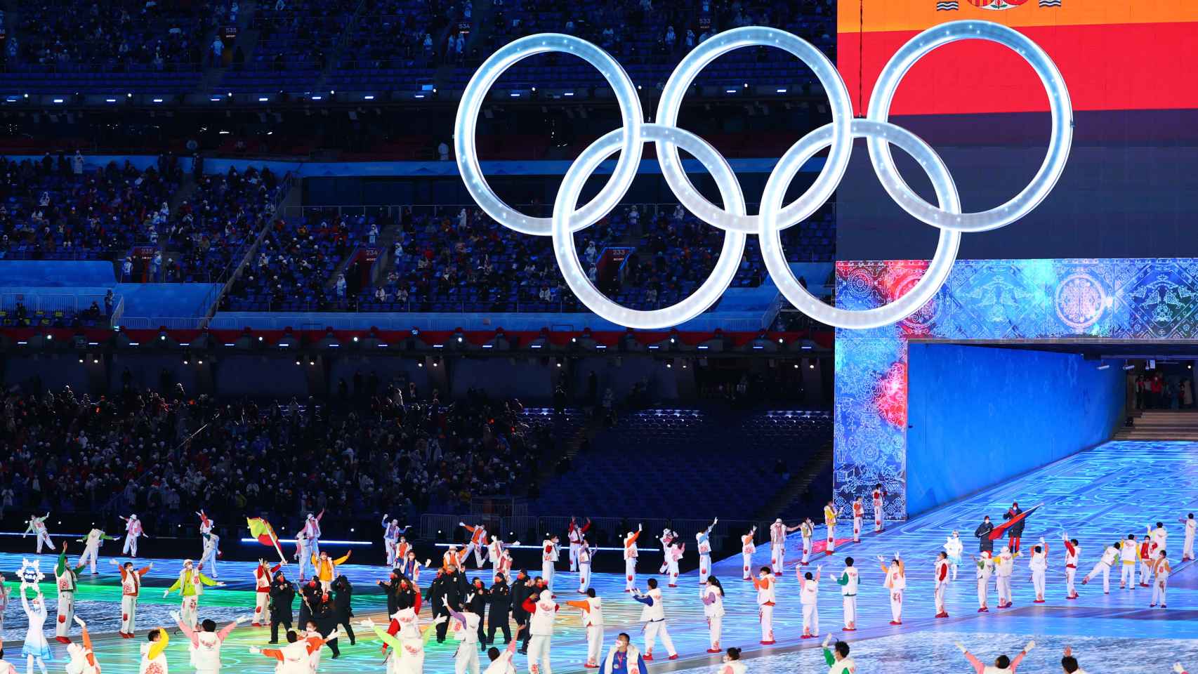 Así fue la espectacular ceremonia de inauguración de los Juegos Olímpicos de Invierno de Pekín 2022