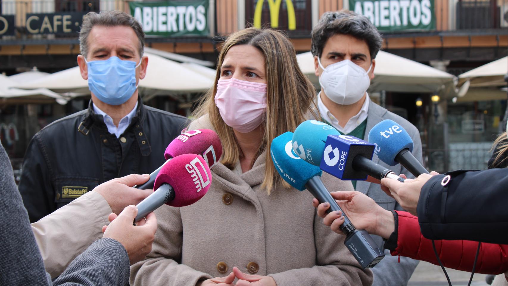 Carolina Agudo esquiva pronunciarse sobre la Kitchen y el lío en el PP de Toledo