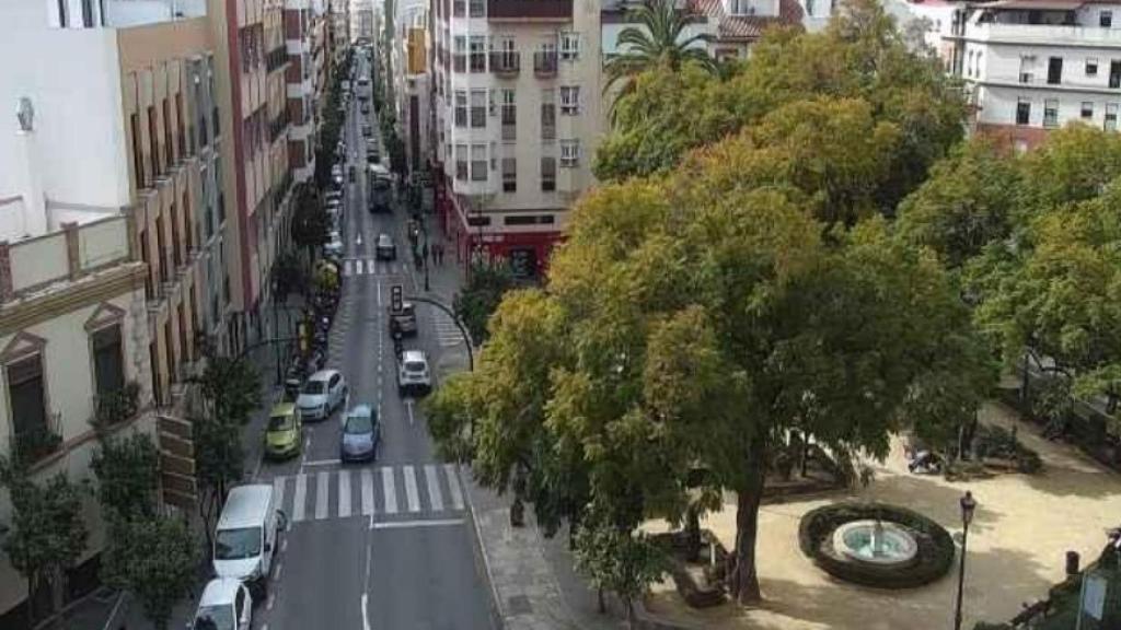 Imagen de la calle Victoria, en el Centro de Málaga.