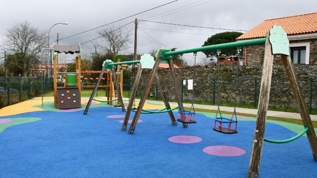 El parque Santa María de Vigo, en Cambre.