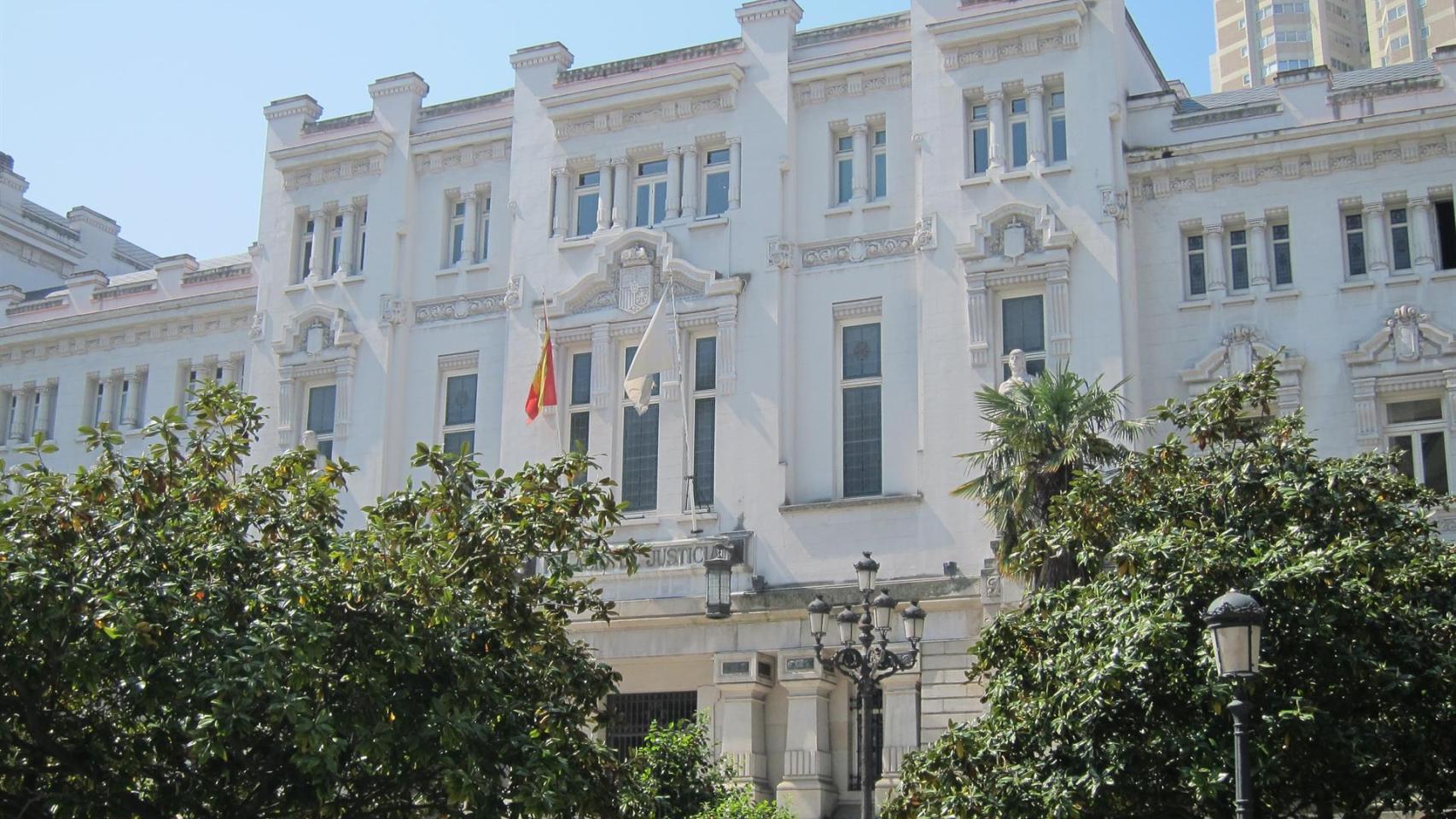La sede del TSXG en A Coruña.
