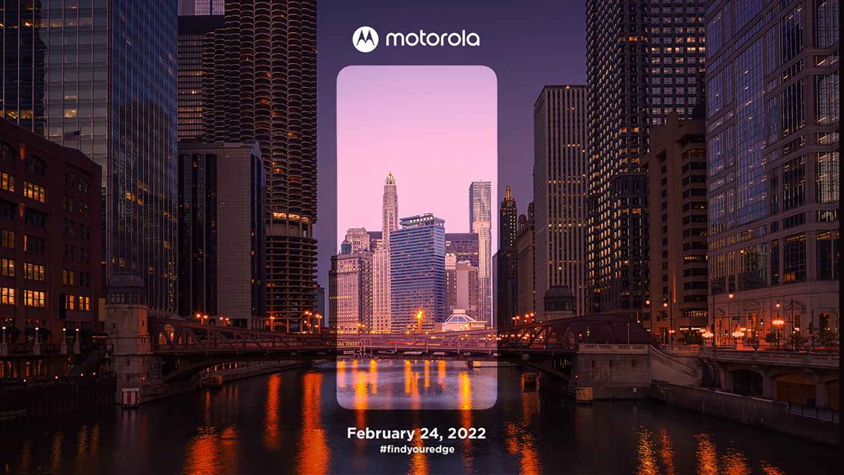 Motorola anuncia el lanzamiento de un nuevo móvil para el 24 de febrero