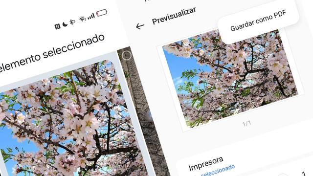 Cómo convertir en PDF una web, foto o archivo desde un móvil Android