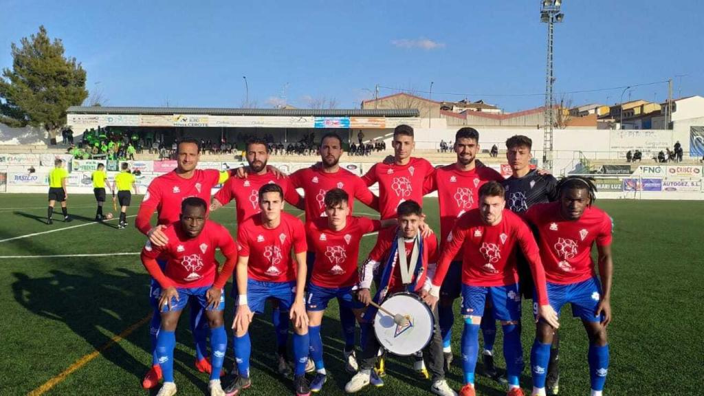 Once inicial del Don Octavio CP Villarrobledo en Quintanar del Rey con Bayo y Yalike.