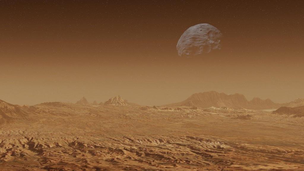 Recreación de la superficie de Marte. IMAGEN: Pixabay.