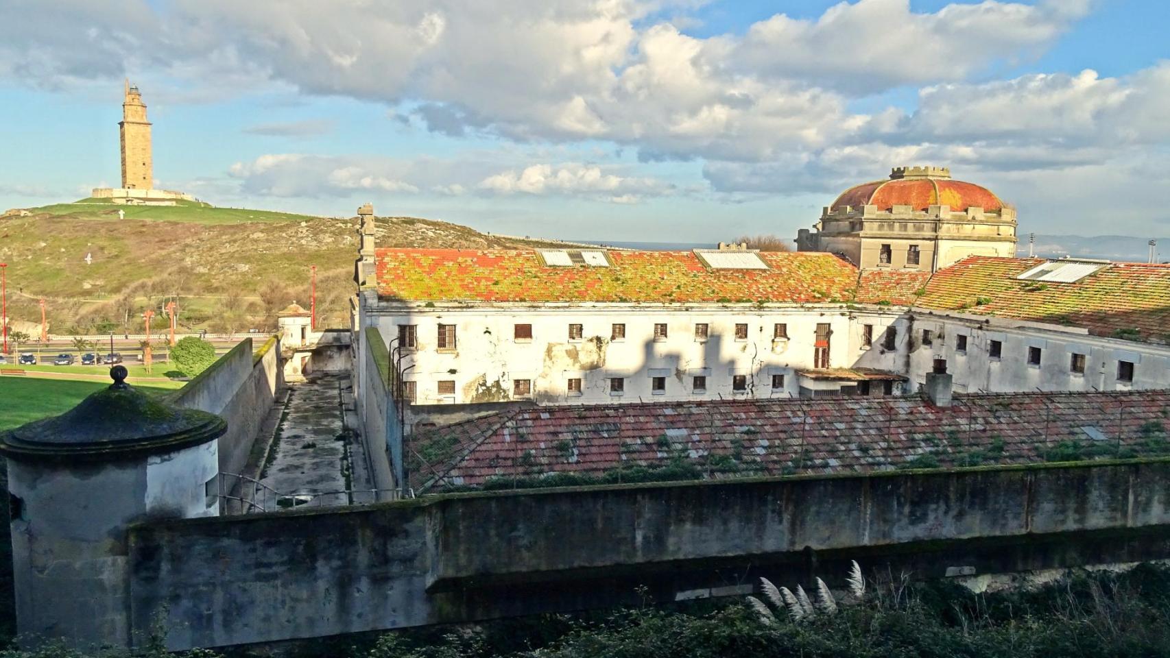 La abandonada prisión provincial de A Coruña (foto: Tenreiro vía Shutterstock)