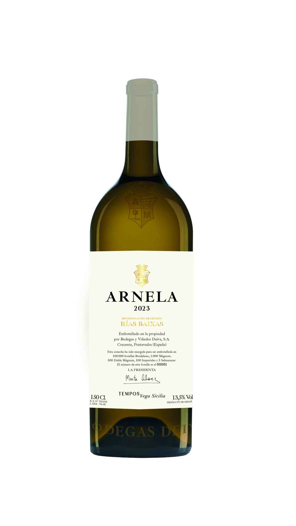 El vino premium de la nueva bodega de Vega Sicilia se llamará Arnela