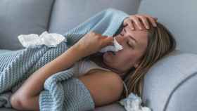 Dolor de músculos al contraer la gripe o la Covid-19.