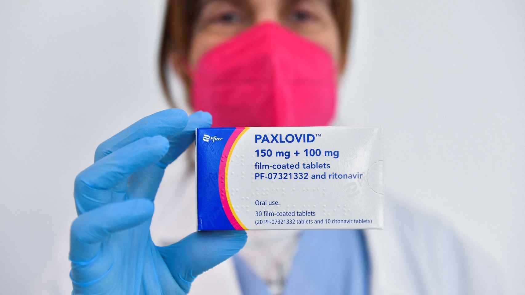 Paxlovid, la píldora antiCovid de Pfizer.