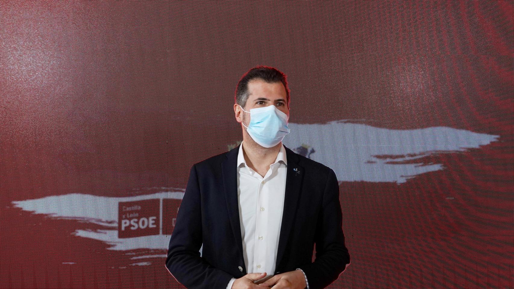 Luis Tudanca, candidato del PSOECyL a la Presidencia de la Junta