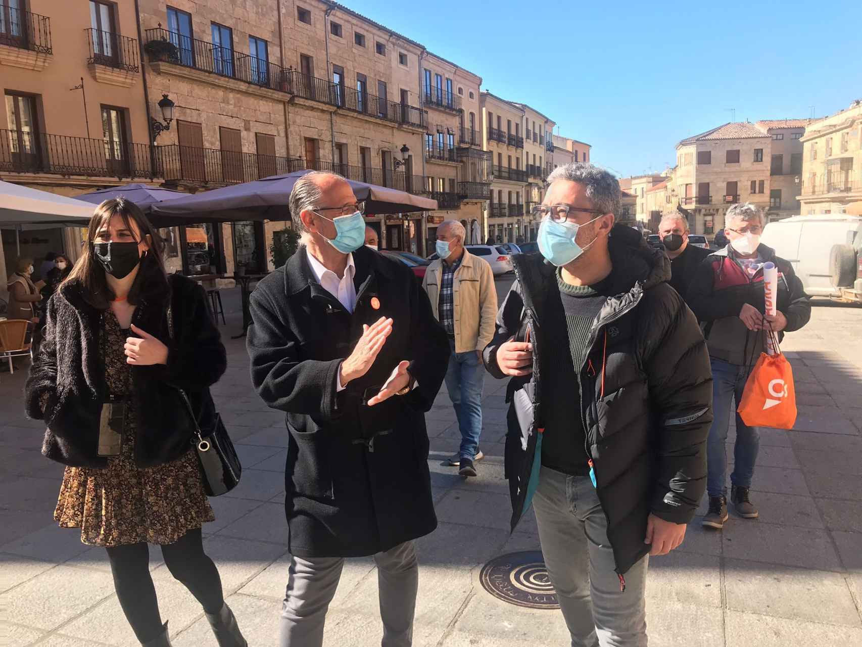Luis Fuentes visita Ciudad Rodrigo