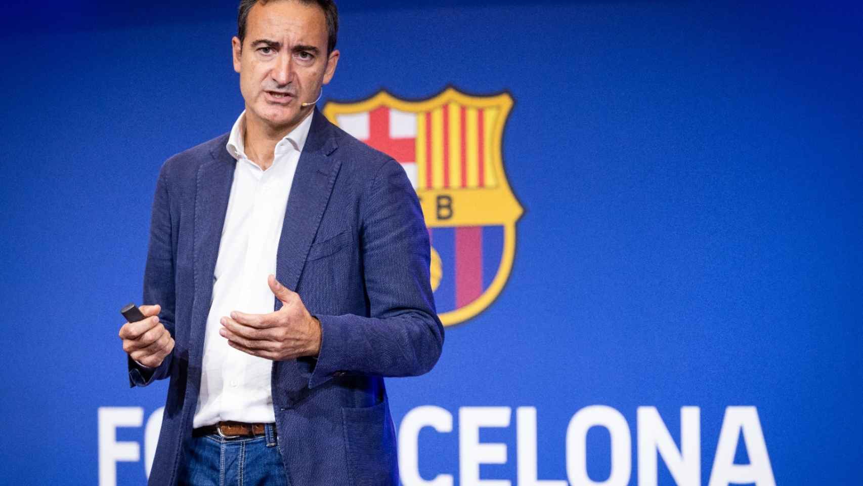 Ferran Reverter, en el FC Barcelona