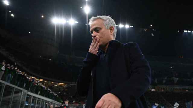 José Mourinho, en su regreso al Giuseppe Meazza
