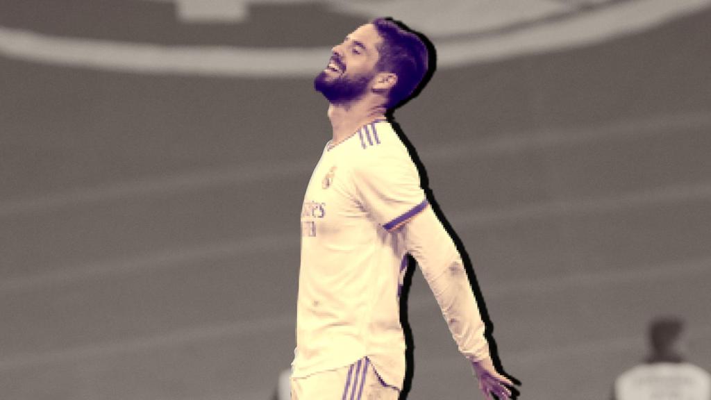 Isco Alarcón, en un fotomontaje.