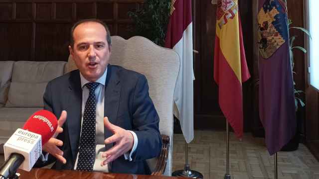 El alcalde de Guadalajara, Alberto Rojo, entrevistado por Europa Press