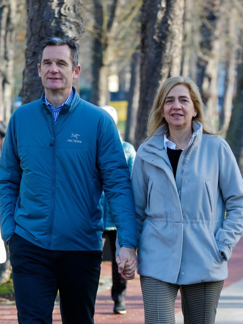 La infanta Cristina e Iñaki Urdangarin solían ir conjuntados con ropa deportiva y sostenible.