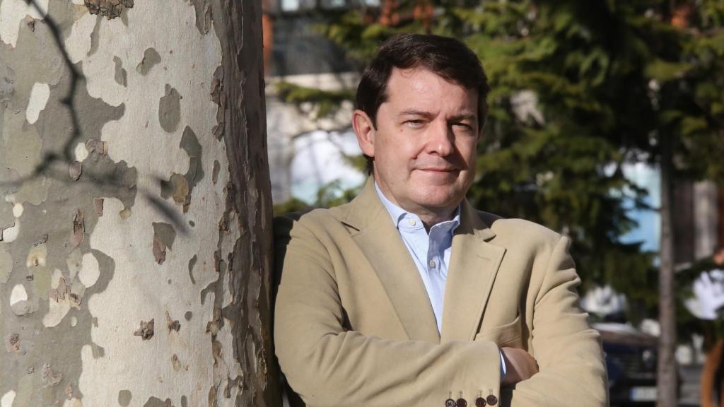 El candidato del PP de Castilla y León a las elecciones autonómicas del 13 de febrero, Alfonso Fernández Mañueco