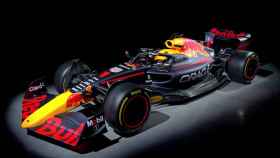 El nuevo RB18 2022, el coche de Red Bull para la temporada de Fórmula 1.