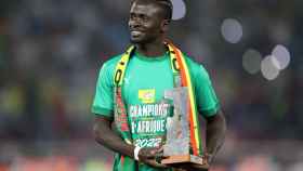 Sadio Mané, tras ganar la Copa África con Senegal