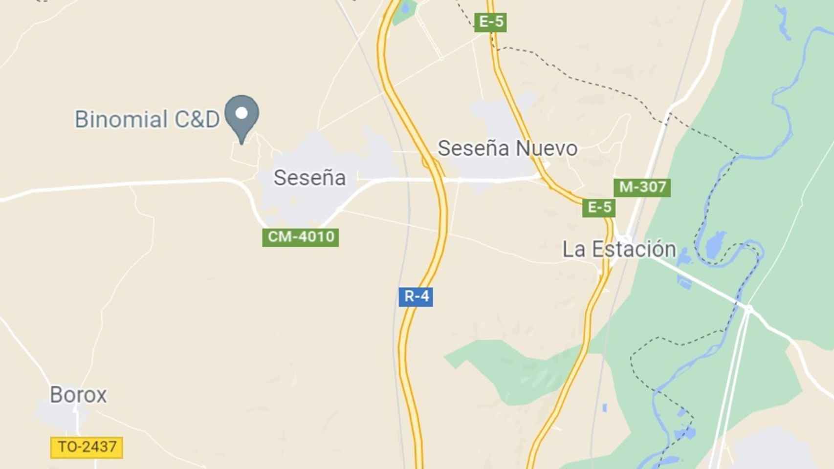 Imagen de Seseña (Toledo) en Google Maps