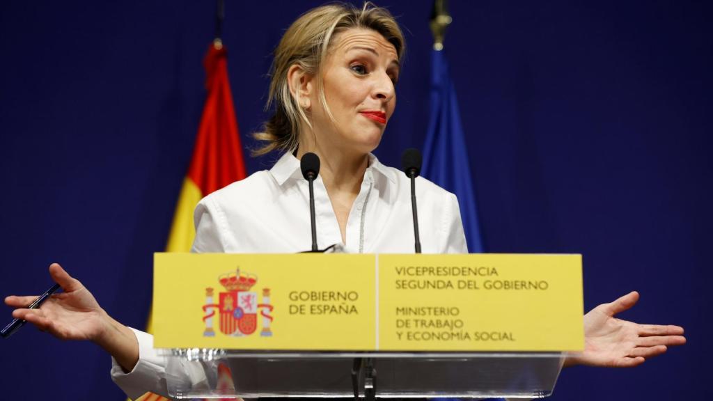 La vicepresidenta segunda y ministra de Trabajo y Economía Social, Yolanda Díaz.