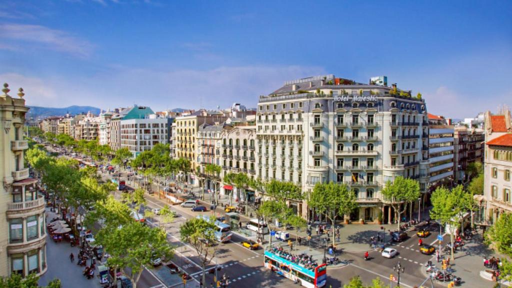 Paseo de Gracia, en Barcelona.