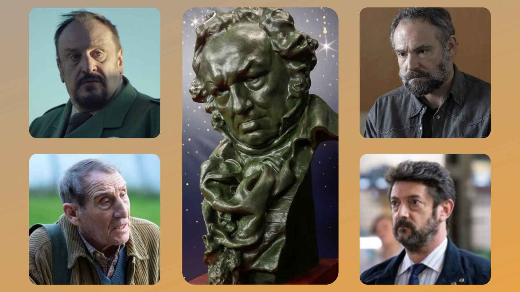 Premios Goya 2022: Conoce a todos las nominados a Mejor Actor de Reparto